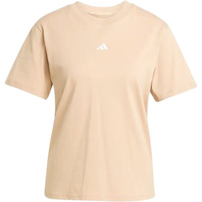 Dames-T-shirt adidas Essentials Small Logo Marron L Female Dames-T-shirt adidas Essentials Small Logo Marron L Female