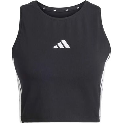 Dames padded tanktop adidas Essentials 3-Stripes Noir 2XL Female Dames padded tanktop adidas Essentials 3-Stripes Noir 2XL Female
