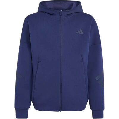 Kinder trainingsjack met rits adidas Future Icons 3-Stripes Bleu 15/16 ans Unisex Kinder trainingsjack met rits adidas Future Icons 3-Stripes Bleu 15/16 ans Unisex