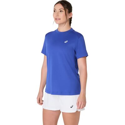Dames-T-shirt Asics Bleu L Female Dames-T-shirt Asics Bleu L Female
