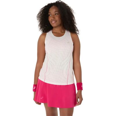 Damestanktop Asics Match Actibreeze Blanc XS Female Damestanktop Asics Match Actibreeze Blanc XS Female