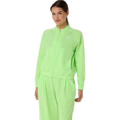 Dames trainingsjack Asics Match Vert L Female Dames trainingsjack Asics Match Vert L Female