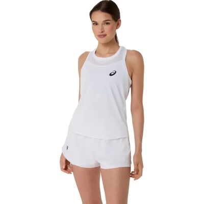 Damestanktop Asics Match Tank Blanc L Female Damestanktop Asics Match Tank Blanc L Female