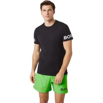 Katoenen T-shirt Björn Borg Ace Noir 2XL Male Katoenen T-shirt Björn Borg Ace Noir 2XL Male