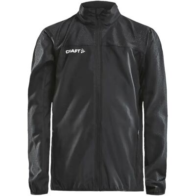 Craft Zwarte Rush Wind Jacke Jr - Jas Craft Zwarte Rush Wind Jacke Jr - Jas