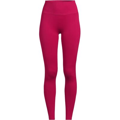 Casall Scallop High Waist Seamless Tights - Punch Pink - Yoga & Training Casall Scallop High Waist Seamless Tights - Punch Pink - Yoga & Training