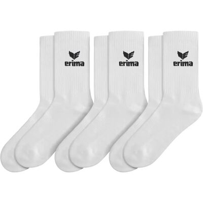 Erima Sport 3-pack wit - Sports Socks Erima Sport 3-pack wit - Sports Socks
