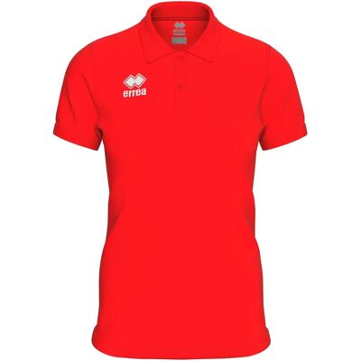 Errea Damespoloshirt - Korte mouwen, Katoen, Origineel ontwerp Errea Damespoloshirt - Korte mouwen, Katoen, Origineel ontwerp