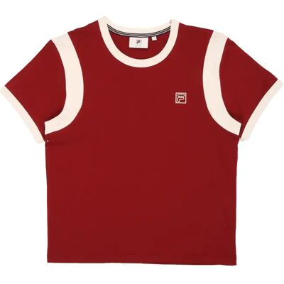 Dames-T-shirt Fila Fraina Rouge S Female Dames-T-shirt Fila Fraina Rouge S Female