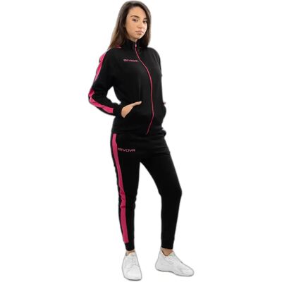 GIVOVA Rev S Zwart Trainingspak - Sportkleding GIVOVA Rev S Zwart Trainingspak - Sportkleding