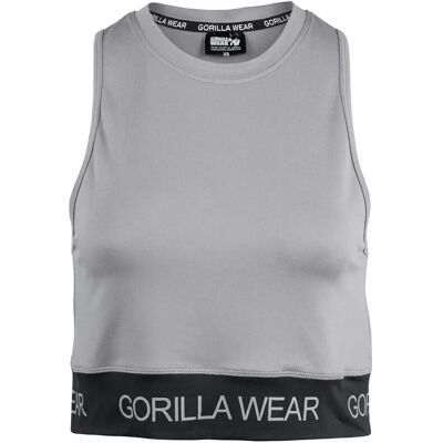 Dames croptop Gorilla Wear Colby Gris L Female Dames croptop Gorilla Wear Colby Gris L Female