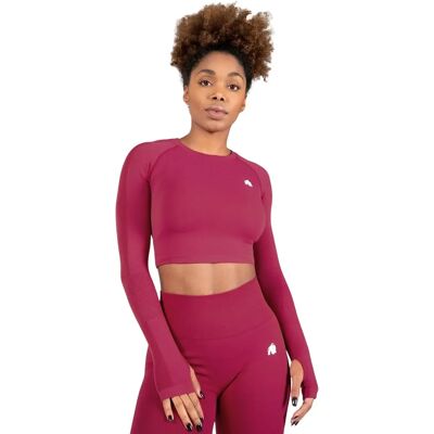 Damestrui met lange mouwen Gorilla Wear Hilton Rose S/M Female Damestrui met lange mouwen Gorilla Wear Hilton Rose S/M Female