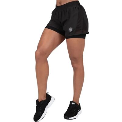 Dames 2-in-1 shorts Gorilla Wear Portland Noir XL Female Dames 2-in-1 shorts Gorilla Wear Portland Noir XL Female