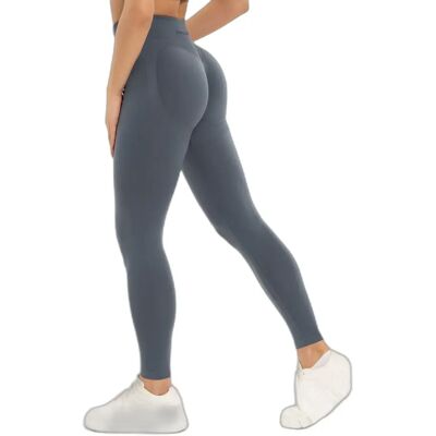 Leggings voor dames Gym Glamour Seamless Lift Gris XL Female Leggings voor dames Gym Glamour Seamless Lift Gris XL Female