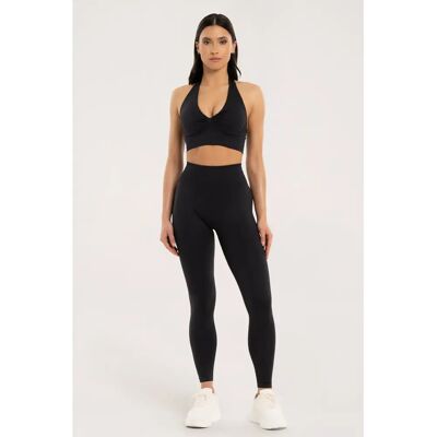 Leggings voor dames Gym Glamour Seamless Lift Noir M Female Leggings voor dames Gym Glamour Seamless Lift Noir M Female