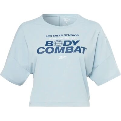 Dames-T-shirt Reebok Les Mills® BodyCombat® Activchill Bleu XL Female Dames-T-shirt Reebok Les Mills® BodyCombat® Activchill Bleu XL Female