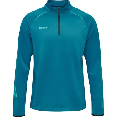 Sweatshirt Hummel Half Zip hmlAUTHENTIC Pro Bleu S Male Sweatshirt Hummel Half Zip hmlAUTHENTIC Pro Bleu S Male