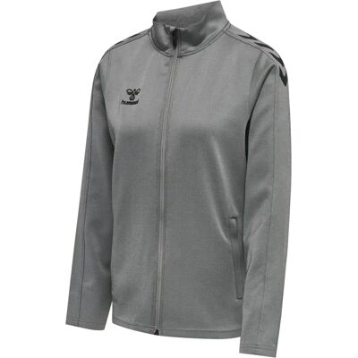 Dames trainingsjas met halve rits Hummel Core XK Gris XL Female Dames trainingsjas met halve rits Hummel Core XK Gris XL Female