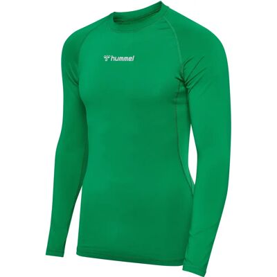 hummel Heren Sportshirt - L - Groen - Sportshirt hummel Heren Sportshirt - L - Groen - Sportshirt