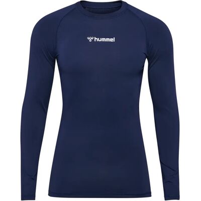 hummel Heren sportshirt - hmlBL PERFORMANCE TEE L/S (S) - Blauw hummel Heren sportshirt - hmlBL PERFORMANCE TEE L/S (S) - Blauw