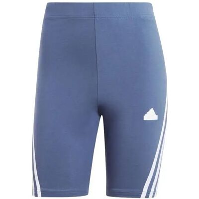 adidas Future Icons 3-Stripes Bike Shorts - Dames - Blauw adidas Future Icons 3-Stripes Bike Shorts - Dames - Blauw