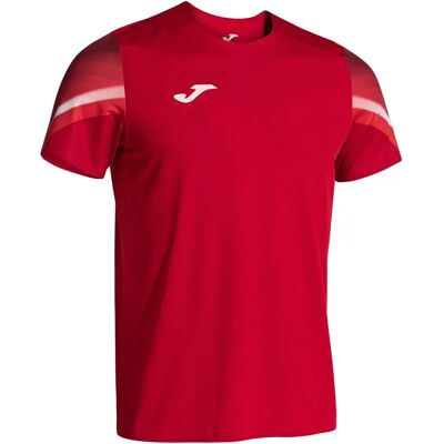 Joma Elite XI Kinder T-Shirt Rood Wit - Sportkleding Joma Elite XI Kinder T-Shirt Rood Wit - Sportkleding