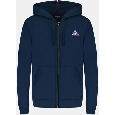 Capuchon met rits voor dames Le Coq Sportif Essentiel N°1 Bleu XL Female Capuchon met rits voor dames Le Coq Sportif Essentiel N°1 Bleu XL Female