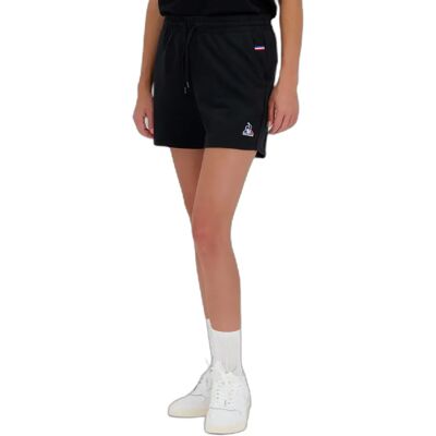 Damesshort Le Coq Sportif Essentiel N°1 Noir L Female Damesshort Le Coq Sportif Essentiel N°1 Noir L Female
