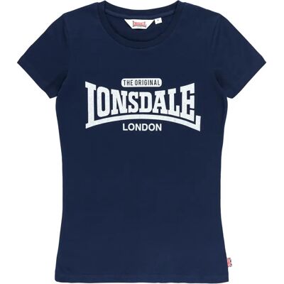 T-shirt dames Lonsdale Tulse Bleu 3XL Female T-shirt dames Lonsdale Tulse Bleu 3XL Female