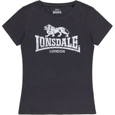 T-shirt dames Lonsdale Bantry Gris XL Female T-shirt dames Lonsdale Bantry Gris XL Female