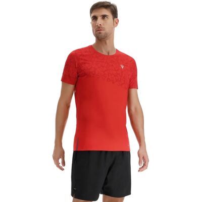 MACRON Rode 2XL Heren T-shirt - T-Shirt MACRON Rode 2XL Heren T-shirt - T-Shirt