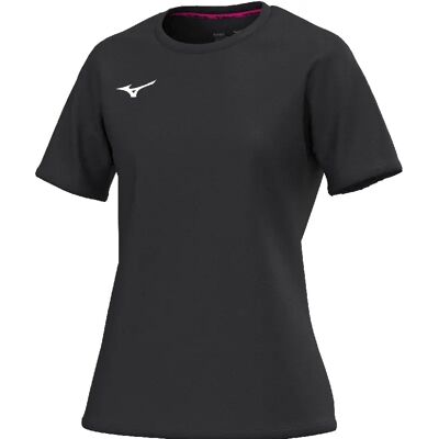 Dames-T-shirt Mizuno Team Noir 2XL Female Dames-T-shirt Mizuno Team Noir 2XL Female