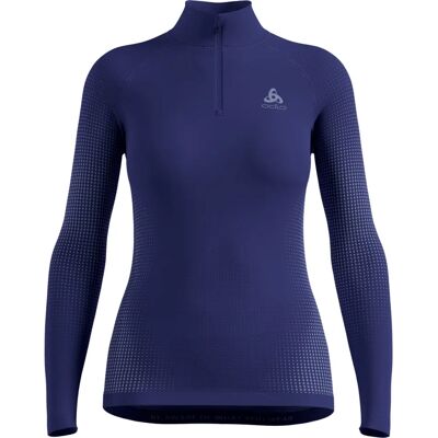 Damesonderhemd met lange mouwen Odlo Performance Warm Bleu L Female Damesonderhemd met lange mouwen Odlo Performance Warm Bleu L Female