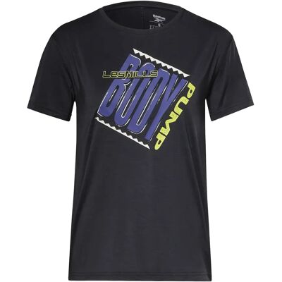 Dames-T-shirt Reebok Les Mills® BodyPump® Activchill Athletic Noir M Female Dames-T-shirt Reebok Les Mills® BodyPump® Activchill Athletic Noir M Female