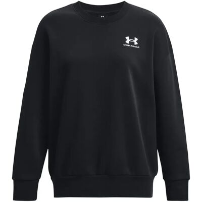 Dames sweatshirt Under Armour Essential Flc OS Crew Noir S Female Dames sweatshirt Under Armour Essential Flc OS Crew Noir S Female