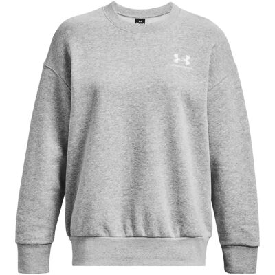 Dames sweatshirt Under Armour Essential Flc OS Crew Gris XL Female Dames sweatshirt Under Armour Essential Flc OS Crew Gris XL Female