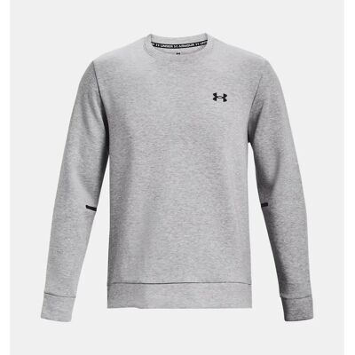 Under Armour Unstoppable Fleece Crew Gray / Black XXL - Sweatshirt Under Armour Unstoppable Fleece Crew Gray / Black XXL - Sweatshirt