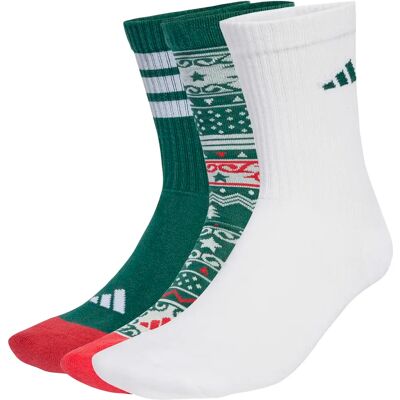 Kindersokken adidas Christmas Graphic Crew (x3) Groen 34/36 Unisex Kindersokken adidas Christmas Graphic Crew (x3) Groen 34/36 Unisex