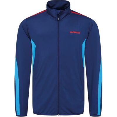 Track suit jas Donic Averis Bleu 3XL Unisex Track suit jas Donic Averis Bleu 3XL Unisex