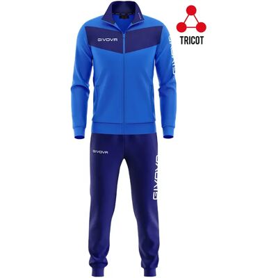 Trainingspak Givova Visa Blauw 5XL Unisex Trainingspak Givova Visa Blauw 5XL Unisex