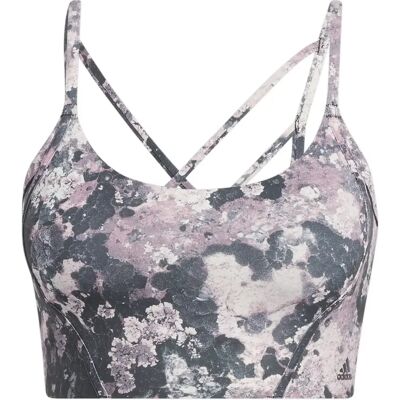 adidas Lila Licht Steun Yoga Sport-BH M adidas Lila Licht Steun Yoga Sport-BH M