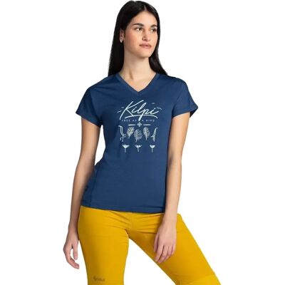 Dames-T-shirt Kilpi Merin Blauw 34 Female Dames-T-shirt Kilpi Merin Blauw 34 Female