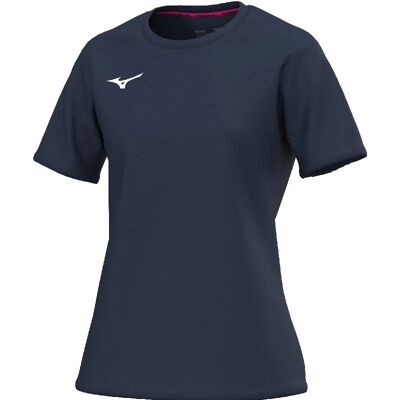 Dames-T-shirt Mizuno Team Blauw S Female Dames-T-shirt Mizuno Team Blauw S Female