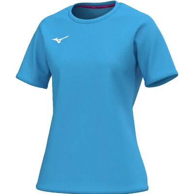 Dames-T-shirt Mizuno Team Core Blauw L Female Dames-T-shirt Mizuno Team Core Blauw L Female
