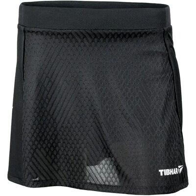 Dames skort Tibhar Osmium Noir XS Female Dames skort Tibhar Osmium Noir XS Female
