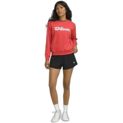 Dames sweatshirt Wilson Rood XL Female Dames sweatshirt Wilson Rood XL Female