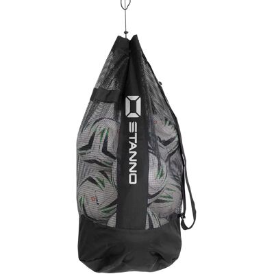 Zak voor 10 ballonnen Stanno Noir TU Unisex Zak voor 10 ballonnen Stanno Noir TU Unisex