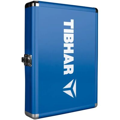 Tafeltennisbat tas Tibhar Cube Premium II Bleu TU Unisex Tafeltennisbat tas Tibhar Cube Premium II Bleu TU Unisex