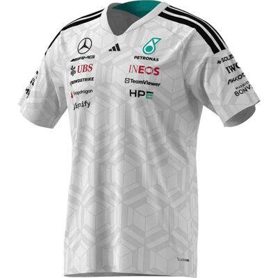 Adidas Mercedes AMG shirt Petronas Formula One Team Driver Blanc S Male Adidas Mercedes AMG shirt Petronas Formula One Team Driver Blanc S Male