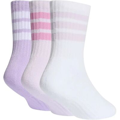 Baby sokken adidas 3Stripes (x3) Violet 22/24 Unisex Baby sokken adidas 3Stripes (x3) Violet 22/24 Unisex